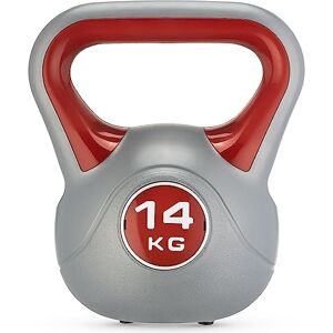 Gymtek Kettlebell de musculation Variété de Poids 2/3/4/6/8/0/2/4 kg Prise en main facile et confortable, Haltère d'élan, Poids materiel sport, Musculation Accessoires de Fitness Hommes, Femme (4kg) - Publicité