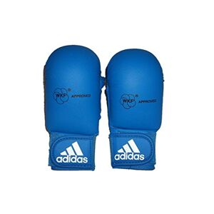 Adidas Gants de karaté WKF Unisexes avec Pouce, Bleu, L - Publicité