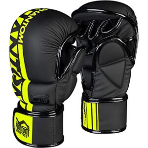 Phantom Athletics Phantom MMA APEX Gants professionnels pour sparring, combat, boxe, freefight (S/M – Noir/fluo) - Publicité