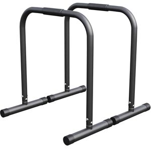 Gorilla SPORTS® Barres Parallèles Paire, Hauteur 73 cm, Charge Max 200kg, Acier Haute, Noir/Bleu/Rouge Station de Dip Parallettes, Dips Stand, Calisthenics, Push Up Bars, Musculation, Fitness, Gym - Publicité