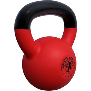 Gorilla SPORTS® Kettlebell Poids de 2 à 32 kg, Individuel/Ensemble, avec Poignée, Fonte, Revêtement en Vinyle Bouilloire de Poids, Haltère à Boule, Musculation, Entraînement, pour Fitness, Gym - Publicité