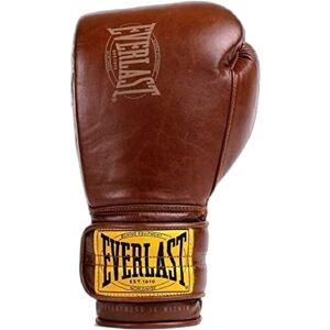 Everlast Gants de Boxe Unisexes pour Adulte 1910 Sparring Gants d'entraînement Marron 16 oz - Publicité