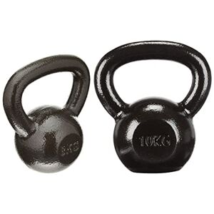 Amazon Basics Kettlebell en Fonte 10 kg & Kettlebell en Fonte 8 kg - Publicité