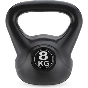 Gymtek Kettlebell de musculation Variété de Poids 2/3/4/6/8/0/2/4 kg Prise en main facile et confortable, Haltère d'élan, Poids materiel sport, Musculation Accessoires de Fitness Hommes, Femme (8kg) - Publicité