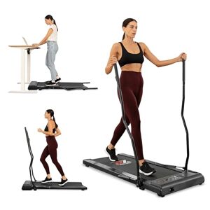 YM Your Move 3 en 1 Tapis Roulant Électrique, Nordic WALKING + Marche, Marque italienne, 11 cm Épaisseur Super Slim, 10 km/h, 6 programmes, télécommande de poignet, garantie et assistance Italie - Publicité