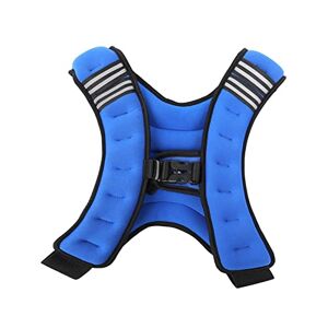 kowaku Gilet de musculation, veste lestée, gilet de course à pied, entraînement, fitness, gym, gilet pour haltérophilie, cardio, musculation, plongée, Bleu 3kg - Publicité