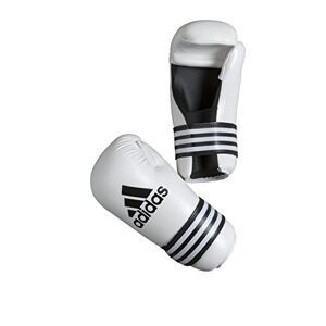 Adidas Gants Semi-Contact, Blanc, XL, adiBFC01 - Publicité