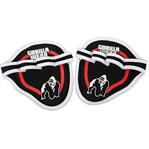 Gorilla WEAR Palm Grip Pads Black/Red Taille Unique - Publicité