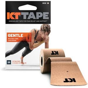 KT Tape Elastic Sports Athletic Tape Adhésif Doux Unisexe, Beige, 20 Strips - Publicité