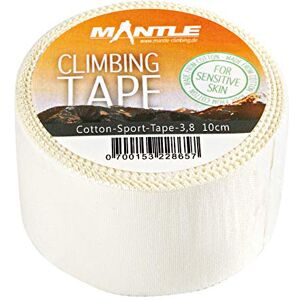 MANTLE climbing equipment Mantle Bande de Doigt 3,8 cm x 10 m 1 Rouleau Blanc Escalade, Boulder, Arts Martiaux, Volley-Ball, Handball, Basketball, Musculation, Bande de Sport - Publicité