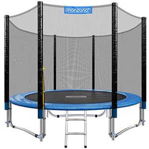 MONZANA® Trampoline extérieur Rond Ø427cm Max. 150kg Set Complet Filet de sécurité Porte d'entrée échelle Tapis de Saut - Publicité