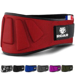 Roar® Ceinture Musculation Homme et Femme, Ceinture Lombaire Musculation, Ceinture Crossfit Homme, Ceinture de Force Musculation, Ceinture Halterophilie, Ceinture Fitness, Crossfit… - Publicité