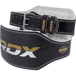 RDX Ceinture de Musculation, 6” Cowhide Cuir D'haltérophilie Belt, 10 Trous Réglables, Support Dos Lombaire Ceinture de Levage, Bodybuilding Powerlifting Fitness Gym Entraînement en Force, Homme Femme - Publicité