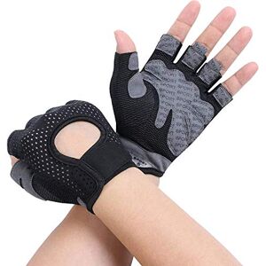 Flintronic Gants de Fitness, 1 Paire Gants Respirants, pour Entraînements, Gym, Gymnastique, Halterophilie, Fitness, Barre de Traction, pour Unisexe - Publicité