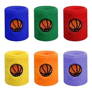 6 Pièces Absorbants Poignet Bandeau Bracelets de Sport pour Enfants Bandeaux  de Poignet Élastiques en Éponge Coloré Sport Poignet Bandeau pour Sport,  Course À Pied, Exercice, Football ,Basket-Ball : : Sports et  Loisirs