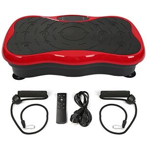 GLIT Plateforme Vibrante Oscillante pour Fitness, Plaque Vibrante 3D avec 2 Bandes de Résistance, Plateforme Oscillante, 5 Modes de Programmation, 95 Niveaux, écran LCD, Charge Max 120kg (Noir Rouge) - Publicité