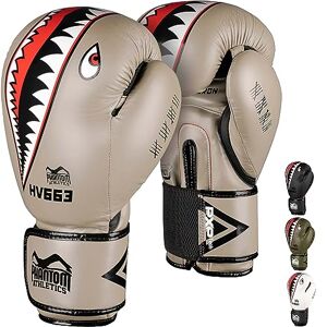 Phantom Athletics Phantom Gants de boxe Fight Squad   MMA Thai Boxing Gloves   Hommes (Fight Squad – Sable, 16 Oz) - Publicité
