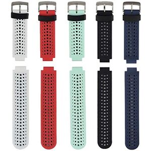 Fit-power Lot de 5 bracelets de remplacement pour montre Garmin Forerunner 220/230/235/620/630 Taille unique - Publicité