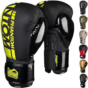 Phantom Athletics Phantom APEX Speed Gants de boxe   MMA Muay Thai Boxing Gloves   10 16 oz   Hommes Noir/fluo - Publicité