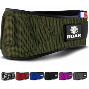 Roar® Ceinture Musculation Homme et Femme, Ceinture Lombaire Musculation, Ceinture Crossfit Homme, Ceinture de Force Musculation, Ceinture Halterophilie, Ceinture Fitness, Crossfit… - Publicité