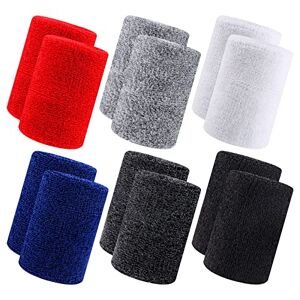 6 Pièces Absorbants Poignet Bandeau Bracelets de Sport pour Enfants Bandeaux  de Poignet Élastiques en Éponge Coloré Sport Poignet Bandeau pour Sport,  Course À Pied, Exercice, Football ,Basket-Ball : : Sports et