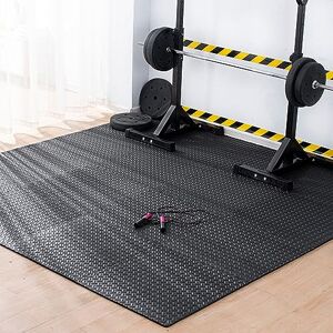 WEGHS Lot de 36 Tapis en Mousse emboîtables, Tapis de Sol de Gymnastique, Tapis d'exercice, Coussin de Protection pour la Lutte et la Gymnastique (140 Pieds carrés) (Taille : 1,3 cm d'épaisseur, couleu - Publicité