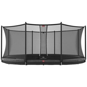 Trampoline Berg Grand Favorit Inground 520 Grey Et Safety Net Comfort Gris TU - Publicité