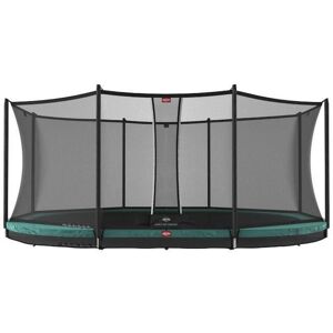 Trampoline Berg Grand Favorit Inground 520 Green + Safety Net Comfort Vert TU - Publicité