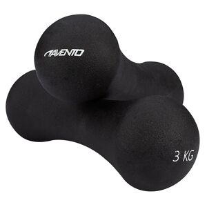 3kg Weight 2 Units Dumbbell Noir 3 kg