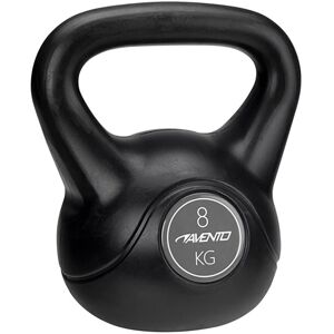 Plastic Concrete 8kg Kettlebell Noir 8 kg