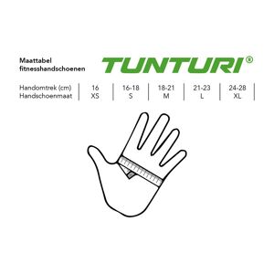 Tunturi Pro Gel Training Gloves Noir XL