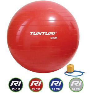 Tunturi Gym Ball Fitball Rouge 75 cm - Publicité