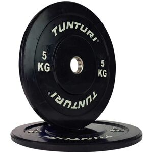 Tunturi Bumper Plate Disk Noir 5 kg