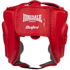 Lonsdale Stanford Head Gear With Cheek Protector Rouge S-M