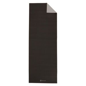 GAIAM - 6 mm Premium 2-Color Yoga Mat - Tapis de yoga taille 61 cm x 173 cm x 0,6 cm, noir - Publicité
