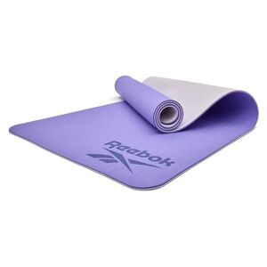 Tapis de Yoga Reebok double face - 6mm - Violet Électrique - Publicité