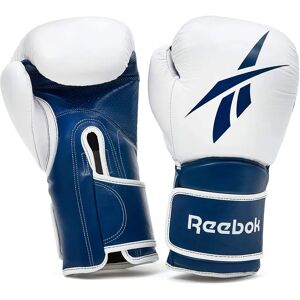 Gants de Boxe Reebok en cuir Blanc/Bleu - 16oz - Publicité