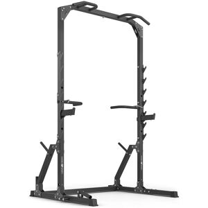 Demi-cage de squat avec barre de traction avec support et station de dip + fixation de mine MS-U115 2.0 - Marbo Sport - Publicité