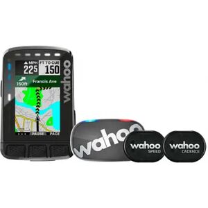 WAHOO FITNESS Wahoo ELEMNT ROAM V2 Bundle (Ceinture Cardio TickR Gen2 + Capteur RPM cadence et vitesse) - Compteur GPS pour velo