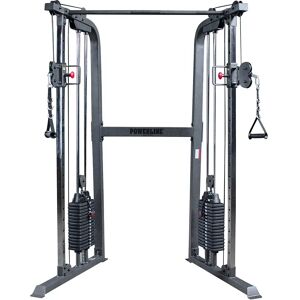 Bodysolid Appareils de musculation multifonction PFT100 - Entraineur Fonctionnel 2 X 75 Kg - Powerline