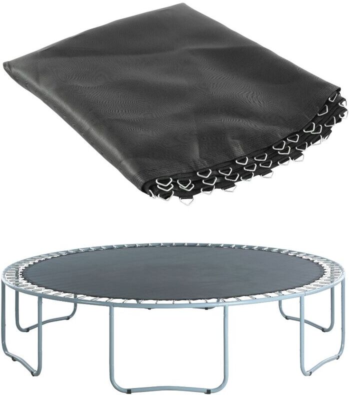 UPPER BOUNCE Tapis de Saut de Remplacement pour Trampoline Rond 305 cm avec 64 Ressorts de