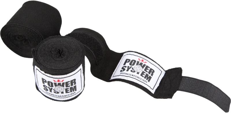 Power System Boxing Wraps bandes de boxe coloration Black 1 pcs