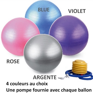 Zen ArÔme BALLON DE YOGA / FITNESS - 55 CM