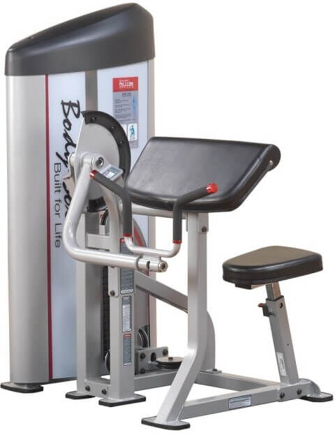 Body Solid Appareil a Biceps Body Solid Pro Clubline Series II S2AC 105 kg