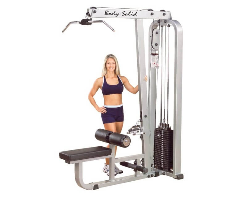 Body Solid Machine tirage dos Body Solid Pro Clubline SLM300G 140 kg