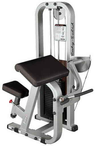 Body Solid Machine Biceps Body Solid Pro Clubline SBC600 140 kg