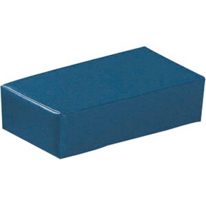 Chinesport Cuscino in materiale espanso rettangolare 40x30x10- Blu