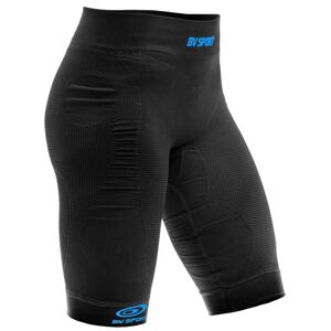 BV Sport Quadshort Csx - pantaloni corti trail running a compressione - donna Black/Blue S (40-46 cm)