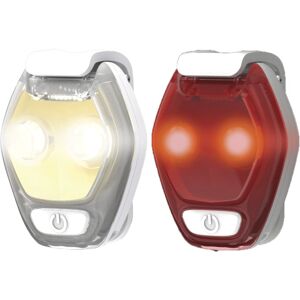 Nathan Hyperbrite Mini 2-Pack - luci stroboscopiche a LED Grey/White