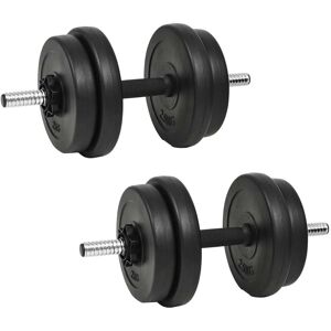 vidaXL Set di Manubri 14 pz 20 kg